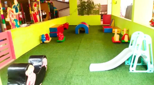 Separate Outdoor Play Area for Toddlers