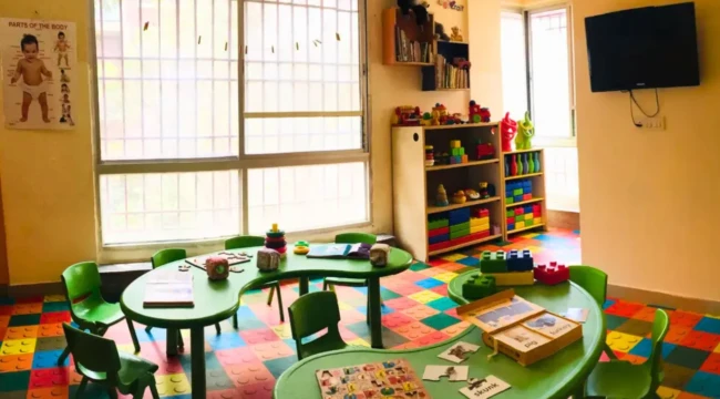Bright, Spacious Classrooms Designed for Kids' Fun & Learning